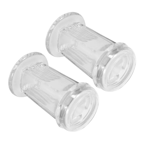 Garneck - Garneck 2pcs Glass Staining Jar Slide Staining Tank for Laboratory Use Holds to Slides Glass Microscope Jar