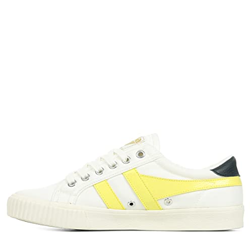 Image of Gola Women's Low-Top Trainers, Off White Limelight Navy, 9 US