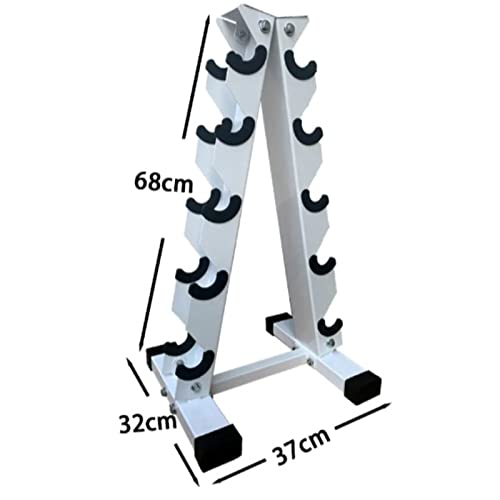 Support de rangement d'haltères en acier massif robuste et élégant