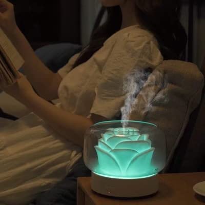Rose Flower Aroma Rgb Diffuser, Best Gift For Loved Ones #TOP2
