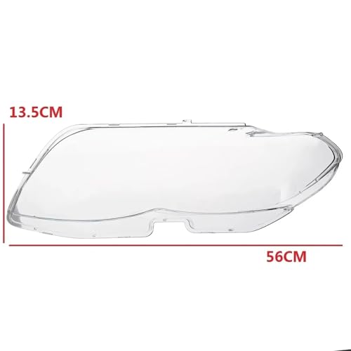 Cache-objectif de phare pour BMW X5 2004-2006 couvercle transparent - 4