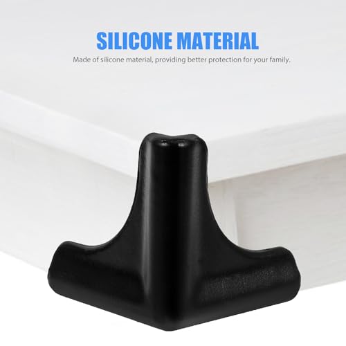 Image of Furniture Corner Protectors 4-Pack Soft Silicone Childproof Corner Guards 1.77 Inch Table Edge Protectors for Home Office Safety