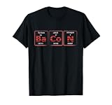 Periodic Tables Bacon Periodic Table Shirt Funny Bacon Lover T-Shirt