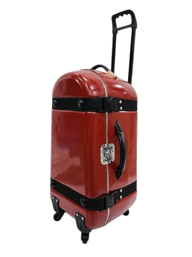 Image of Tabla Fiberglass Case With Trolley And 360� Wheels For One Tabla And One Bayan (CHERRY MAROON)