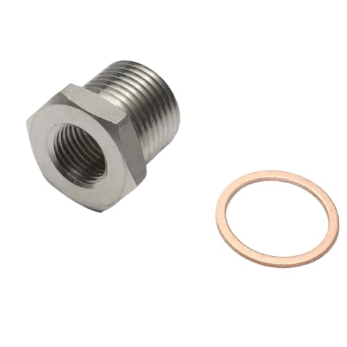 Adaptateur O2 EPMAN M18x1.5 vers M10x1.25 pour réducteur d'espacement d'oxygène d'échappement