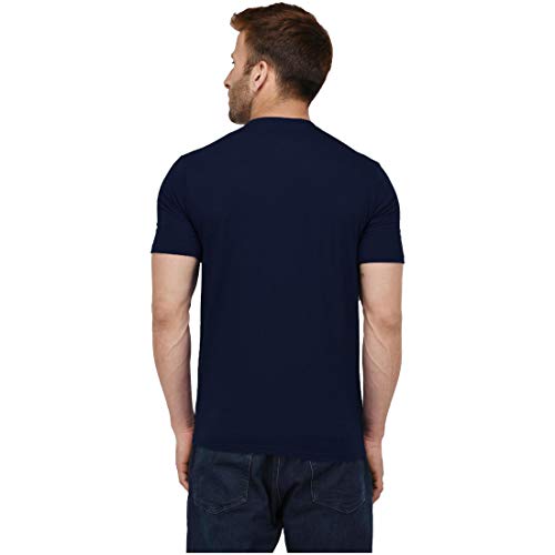 Image of London Hills Men's Cotton Regular Fit T-Shirt