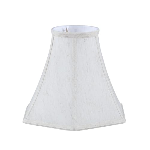 Aspen Creative Corporation 34010 Handsewn Pagoda Spider Lamp Shade In Beige Linen Fabric thumb #4