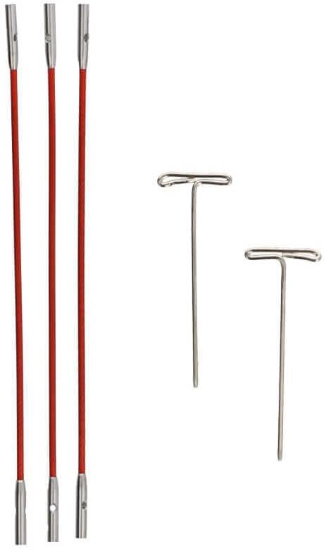 ChiaoGoo Twist Red Cable, 2" (5 cm), Mini [M]