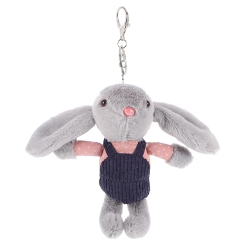 Vaguelly Conejo De Peluche De Juguete Lindos Llaveros Juguetes De Conejo para Niñas para Peluches De Conejo Conejito De Peluche De Juguete Muñecas De Dibujos Animados Felpa Corta