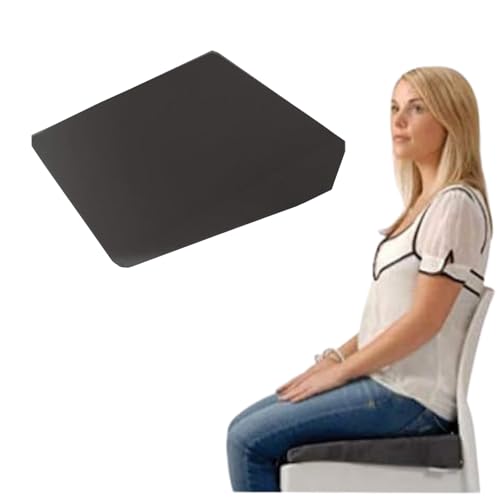 ComfyWise 11 Degree Wedge Pillow Support Cushion - High Density Foam Seat...
