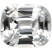 7.25 Ratti 6.64 Carat White Sapphire/Safed Pukhraj Lab Certified Natural Gemstone Aaa++ Quality For Men And Women-B0DKC4RBLR