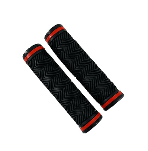 Image of ShreNik Bicycle Handlebar Grip Set Soft Rubber Non Toxic Anti-Slip Standard Size Colored Cycle Handle Grip Length 12.5 cm