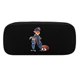 ペンポーチ ズートピア ペンバッグ 鉛筆の袋 ペンケース 筆箱 筆入れ 大容量 多機能 文房具収納 小物収納 小物入れ PUレザー