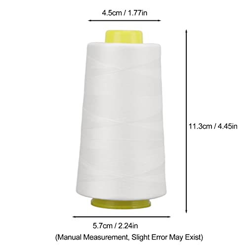 Hilos de Costura Serger Zunate 4Pcs Blanco miniatura 7