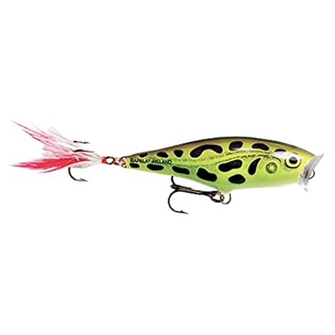 Rapala Skitter Pop 07 przynęta wędkarska, 6,8 cm, limonkowa żaba