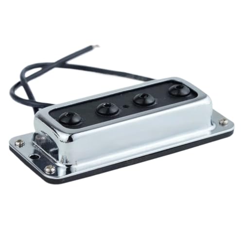 Micro en céramique pour manche de basse électrique chromé