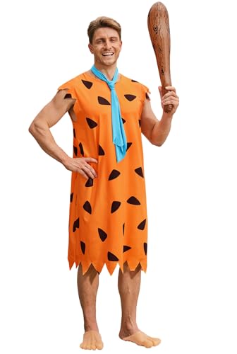 Arvilhill Adult Stone Age Costume Halloween Classic Movie Full Set