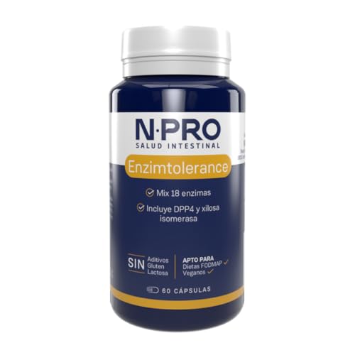 NPro ENZIMTOLERANCE 60 cápsulas