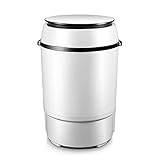 ★ Máquina semi-automática de lavado: nuestro diseño de lavadora con sistema de lavado semiautomático, todo lo que necesita hacer es simplemente poner su ropa sucia, luego inicie la máquina y configure el Programa de lavado o giro. Una vez que configure el programa de la lavadora, solo déjelo solo para trabajar y hacer su propio personal.