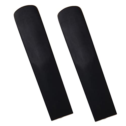 TOGEVAL 2pcs Clarinet Reeds Strength 2.5 Synthetic Resin Woodwind Instrument Accessories