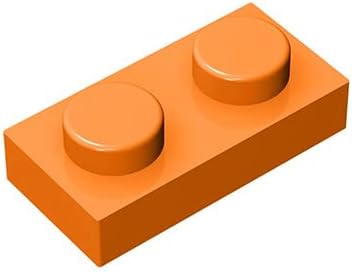 Placa de construcción clásica de 1 x 2, 100 piezas a granel, compatible con piezas y piezas Lego 3023, juego creativo - 100% compatible con todas