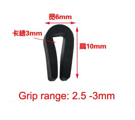 Insulation Strip Glass Metal Wood Panel Board Sheet Cabinet Edge Shield Encloser 1 Meter Black Rubber Edge Strip U Sealing Strip Edge Trim Noise Blocker (Size : 4x10mm1)
