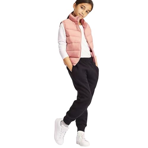Boys Girls Fleece Sherpa Lined Joggers Kids Winter Warm Thickened Thermal Sweatpants Jogger Athletic Pants 2-15 Years2