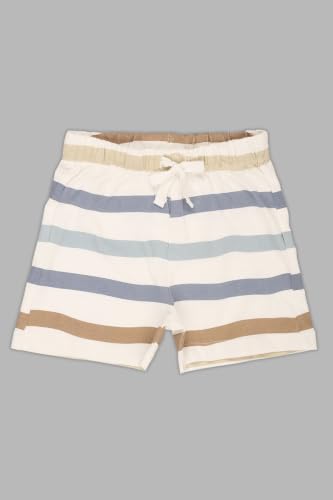 Image of Pantaloons Baby Kids 100% Cotton Printed Shorts | Regular Fit | Mid Rise Waist | Above Knee Length