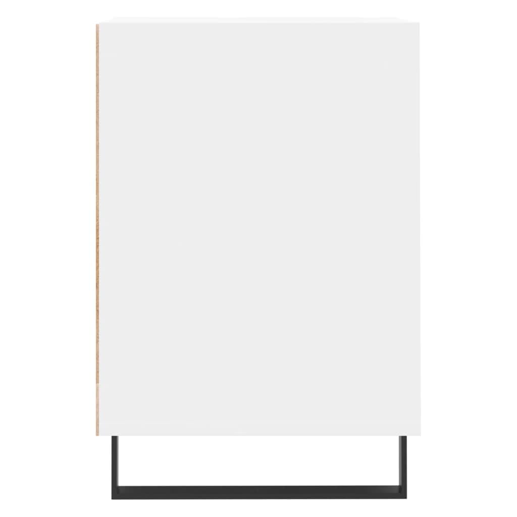 vidaXL Mobile Porta TV Bianco 100x35x55 cm in Legno Multistrato