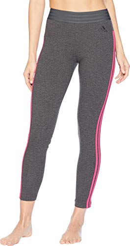 adidas W E Lin collant femme legging de sport en coton stretch confortable noir