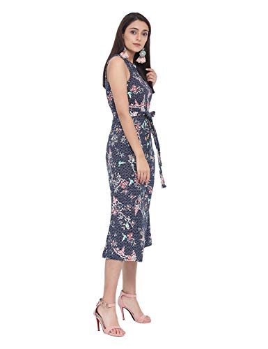 Image of oxolloxo Women's Cotton Tunic Knee-Length Dress