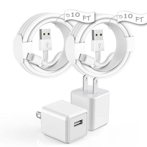 Cables Lightning largos de 10 pies para cargar el iPhone cómodamente desde el sofá