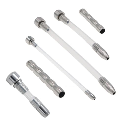 Image of 3 Pcs Urethra Trainer Set Chastity Lock Accessories Chastity Device Sex Toy Sound Urethral Plug Urethral Toy Urethral Masturbation Stick Catheter Sound Penis Plug Male Urethra Stimulation