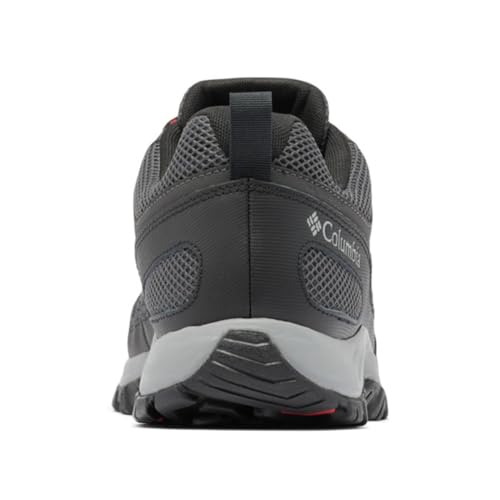 Columbia Columbia Men's Granite Trail Waterproof, Shark/Mountain Red, 9