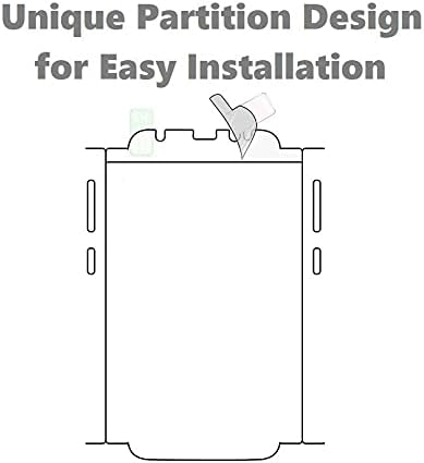 Miniatura 5 de EiZiTEK Protector de pantalla para Samsung Galaxy S23 Ultra, compatible con fundas, envolvente, compatible con desbloqueo de huellas dactilares,