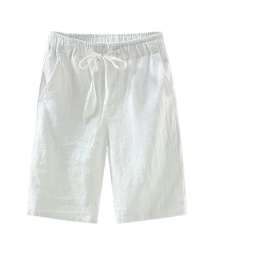 Short en coton et lin pour hommes contre la chaleur de la salle de sport