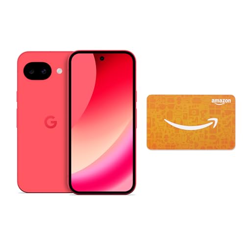 Image of Google Pixel 10a - Berry - 128 GB with $100 Amazon Gift Card