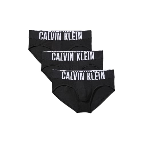 La Mejor Lista de Bóxers ajustados para Hombre los preferidos por los clientes. 47 Calvin Klein Intense Power - Calzoncillos de Cadera para Hombre, 3 Negro, X-Large