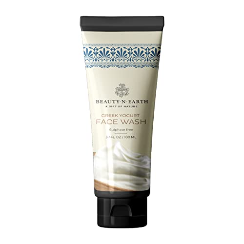 Image of BEAUTYNEARTH Greek Yogurt Facewash - All Skin Type Natural Face Wash for Women & Men - Paraben & Sulphate Free (100ml)