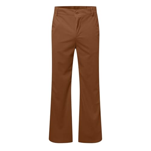 Men Corduroy Bell Bottom Pants Retro 60s 70s Flare Disco Pant Work Business Dress Pants Separate Suit Pant3