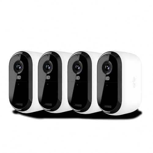 Caméra de surveillance extérieure Arlo Essential 3 2K vision couleur - 2