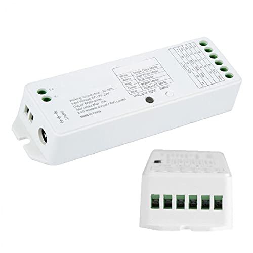 5in1 Smart LED Controller, 2,4 GHz WiFi Wireless Remote APP Phone Veelkleurige Controle Intelligent Controle - Afbeelding 5