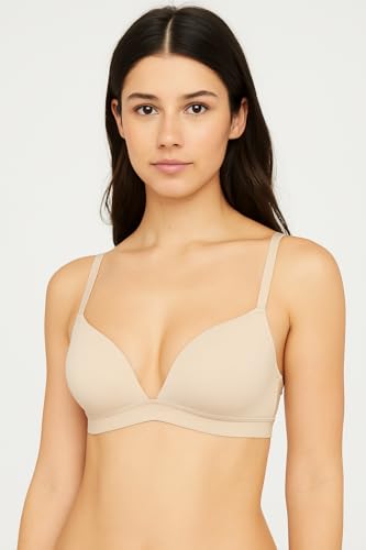Image of Viola's Secret 6 Pack of Color Print T-Shirt Bras B Cup C Cup and D Cup