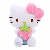 Hello Kitty Plush Toys Dolls,Baby Girls Toys 14'', Plush Pillow Stuffed Animals Strawberry