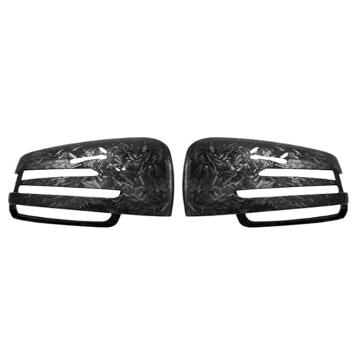 Boîtier rétroviseur W204 W212 W176 look carbone, accessoire de remplacement pour Mercedes-Benz