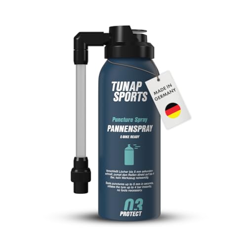TUNAP SPORTS Pannenspray | Einfache Reparatur bei Reifenschäden...