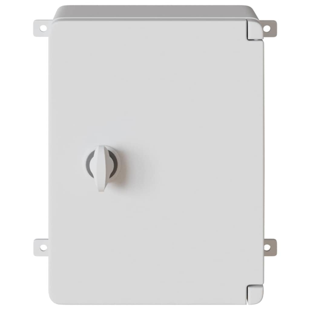 Gaine de protection pour conduit électrique en plastique ABS 25 x 13 x 24 cm, solution d'installation flexible ou rigide pour rénovation, chantier, mur, plafond ou sol