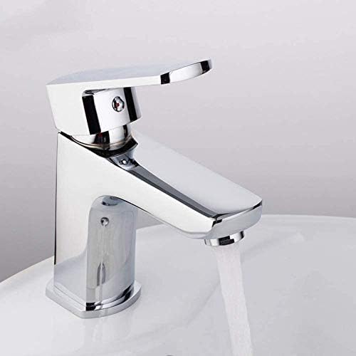 Rubinetti da Cucina Rubinetto da Cucina Nuovo 1 Set Corpo in Ottone Rubinetto per lavabo da Bagno Rubinetto per lavello da appoggio Rubinetti Miscelatore Caldo e Freddo Cromato Tor