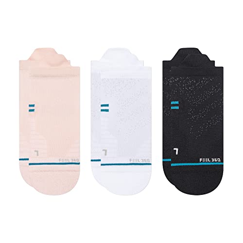 Stance Athletic Tab 3-Pack Pink LG (US Men's Shoe 9-13, Women's Shoe 11-14)