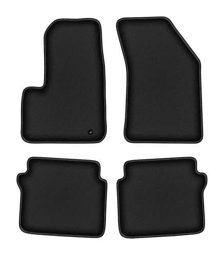 Tapis voiture en velours épais Durban noir pour Chrysler Sebring 2007